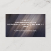 音楽先生エレガントピアノ鍵ミュージカル 名刺 (裏面)