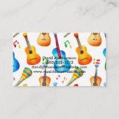 音楽先生ギター先生マリアチバンド 名刺 (裏面)