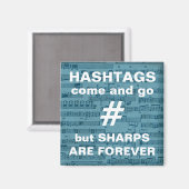 音楽先生ギフト、おもしろい引用文、楽譜 マグネット (正面/裏面)