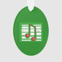 音楽先生クリスマス、緑のノート