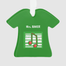 音楽先生クリスマス、緑のノート