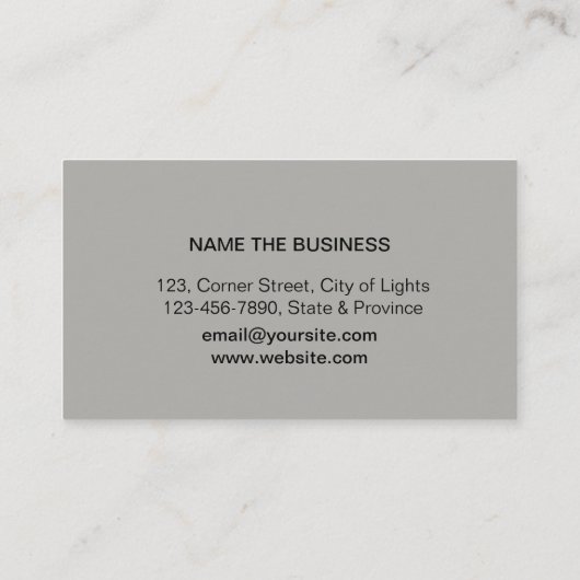 音楽先生トレブルノートシルバーの音波 名刺 (裏面)