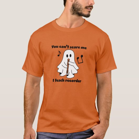 音楽先生ハロウィーンTシャツ Tシャツ (正面)