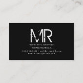 音楽先生ピアノナイトクラブDJプロフェッショナル 名刺 (裏面)