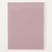 音楽先生フォトコラージュカスタムの年間 プランナー手帳 (裏面)