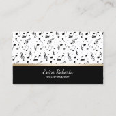 音楽先生ミュージカルパタエレガントーン 名刺 (正面)