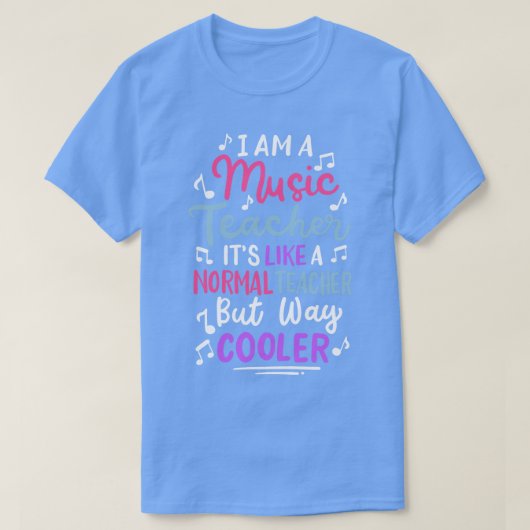 音楽先生ミュージシャン2 Tシャツ (デザイン正面)