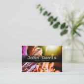 音楽先生名刺 名刺 (スタンド正面)