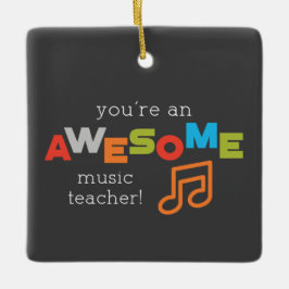 音楽先生感謝の日素晴らし, セラミックオーナメント