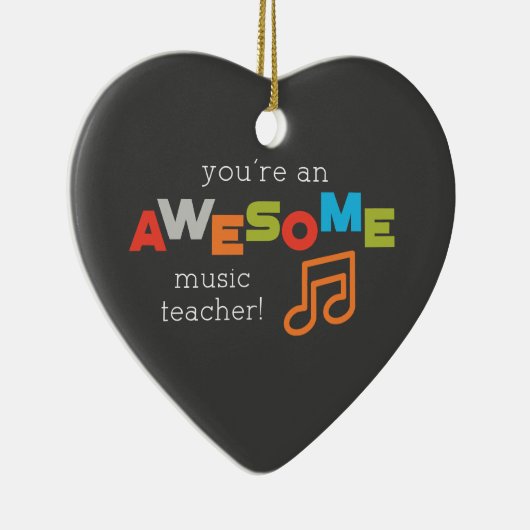 音楽先生感謝の日素晴らし, セラミックオーナメント (右)