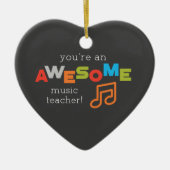 音楽先生感謝の日素晴らし, セラミックオーナメント (正面)