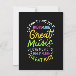 音楽先生救済- Kids Make Music Gift シーズンカード