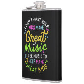 音楽先生救済- Kids Make Music Gift フラスク (左)
