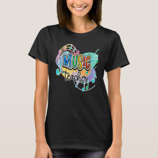 音楽先生新学期学生先生Sq Tシャツ