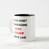 音楽先生素晴らし、 ツートーンマグカップ (正面左)