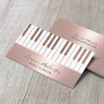 音楽先生赤面バラ金ゴールドピアノ鍵ミュージカル 名刺<br><div class="desc">音楽先生赤面バラ金ゴールドピアノ鍵ミュージカル名刺。</div>