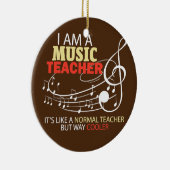 音楽先生通常の先生が方法 セラミックオーナメント (右)