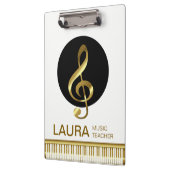 音楽先生金ゴールドピアノキーボードミュージシャンDJ クリップボード (左)