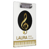 音楽先生金ゴールドピアノキーボードミュージシャンDJ クリップボード (右)