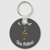 音楽先生鑑賞ミュージックノートありがとう キーホルダー (正面)