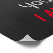 音楽先生 – このクラスルームのルールに入った場合 ポスター (角)