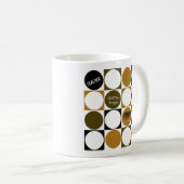 音楽先生、ギフト用先生マグカップ コーヒーマグカップ (正面右)