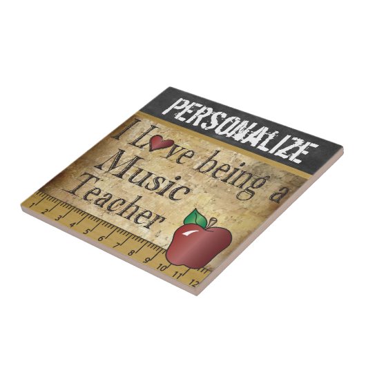 音楽先生 タイル (側面)