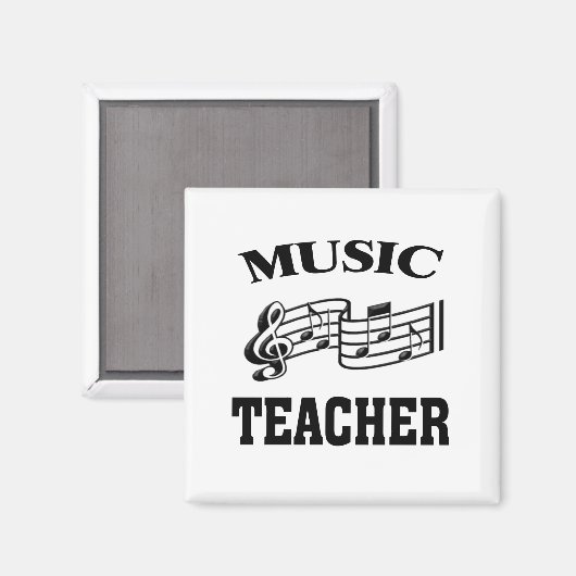 音楽先生 マグネット (正面/裏面)