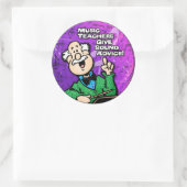 音楽先生 ラウンドシール (バッグ)