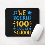 音楽先生- Happy 100th Day Of School We Rocke マウスパッド (マウス)
