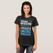 音楽先生 Tシャツ (正面フル)