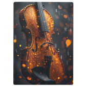 音楽先生Violinist Studentのクリップボード クリップボード (裏面)