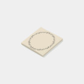 音楽円 ポストイット (アングル)