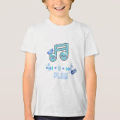 音楽再生  トライブレンドＴシャツ (正面)