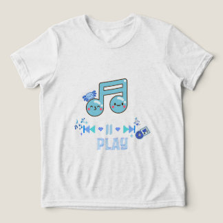 音楽再生 トライブレンドTシャツ