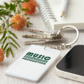 音楽制作 キーホルダー (正面右)