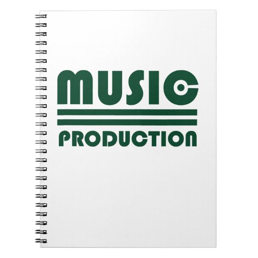 音楽制作 ノートブック (正面)