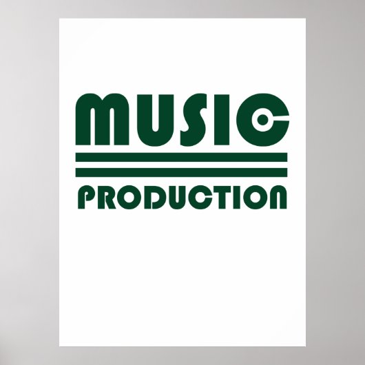 音楽制作 ポスター (正面)