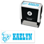 音楽名スタンプ セルフインキングスタンプ (インサイチュ)