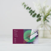 音楽名刺 名刺 (スタンド正面)