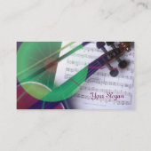 音楽名刺 名刺 (裏面)