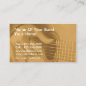 音楽名刺 名刺 (正面)