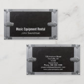 音楽器具レンタル 名刺 (正面/裏面)