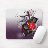 音楽壁紙 マウスパッド (マウス)