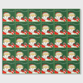 音楽好きのためのクリスマスギフト包装紙 ラッピングペーパー (フラット)
