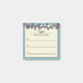 音楽好きのための落書き帳: 子供の日々のToDoリスト ポストイット (正面)