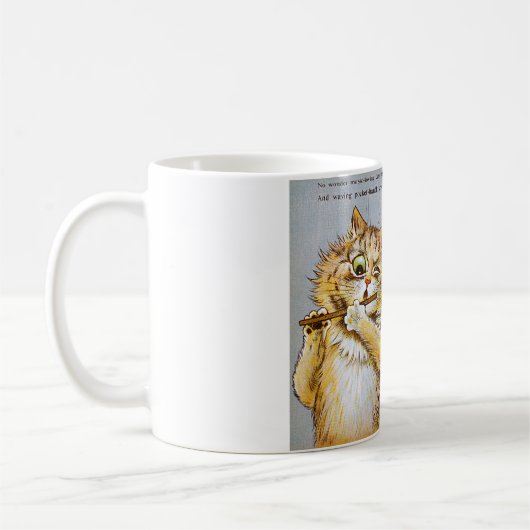 音楽好きの猫たちルイ・ウィン コーヒーマグカップ (左)