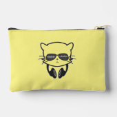 音楽好き猫 アクセサリーポーチ (裏面)