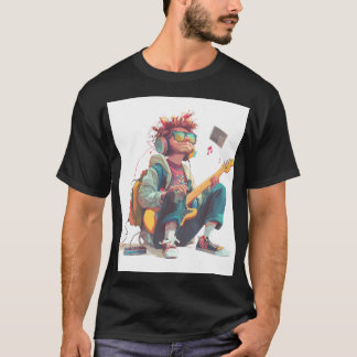 音楽好き ギタリスト Tシャツ デザイン