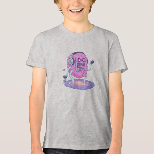 音楽好き トライブレンドTシャツ (正面)